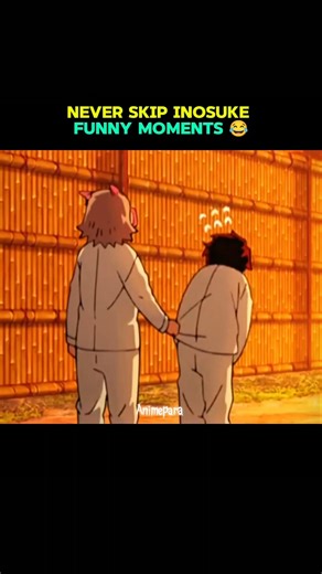 Never skip Inosuke Funny Moments #shorts #demonslayer