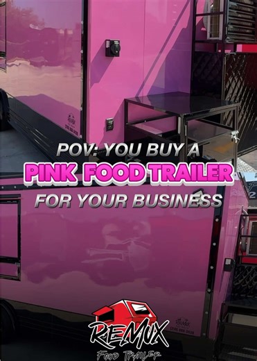 💖 Pretty in Pink & Ready to Serve! 💖 This pink beauty is more than just looks—it’s a fully equipped food trailer built for queens who mean business. It’s the perfect combo of cute and powerful! ✨ Features you’ll love: ✅ Custom-built ✅ Inspection-ready ✅ Financing approval in minutes Start your dream business in style! 📲 (210) 966-3439 Because success looks good in pink! 💅 📧info@remux-foodtrailers.com 📍347 Cottonwood Ave., San Antonio, TX 78214, USA 🌐Web Site https://remux-foodtrailers.com