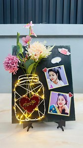 string art is something in which each thread is handled to make an art. And we have this one especially for those who loves flowers ♥️ | Hands To Heart