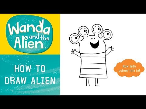 Wanda And The Alien - How To Draw Alien!