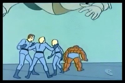 Fantastic Four - 1960's Cartoon Intro on Make a GIF