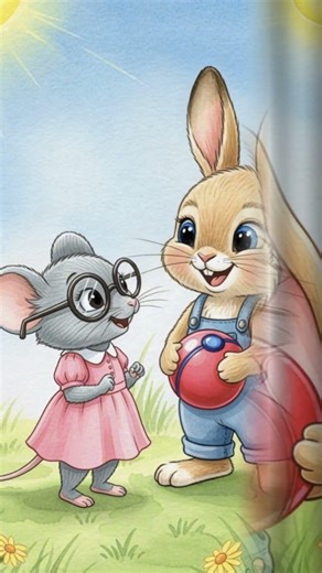 Benny’s Red Ball! 🐰 | A Story About Sharing for Kids