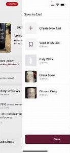 How to use wine list on CellarTracker