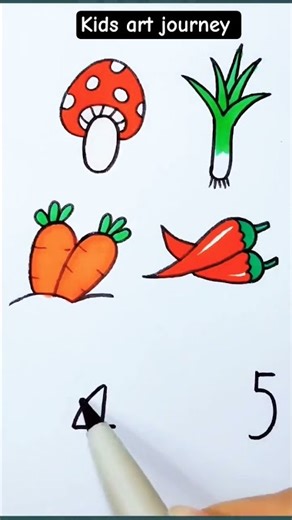 Easy trick for drawing with counting #drawing #shortvideo #trending #craft