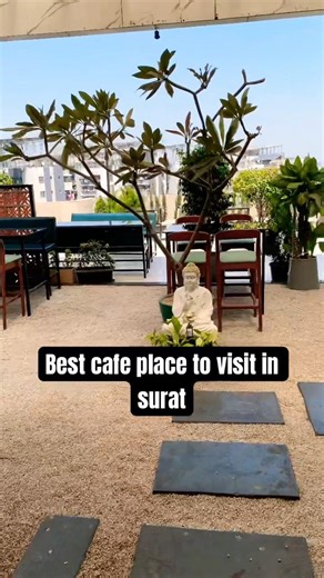 Best Café in Surat 😍 | Hidden Rooftop Gem You Must Visit! ☕✨