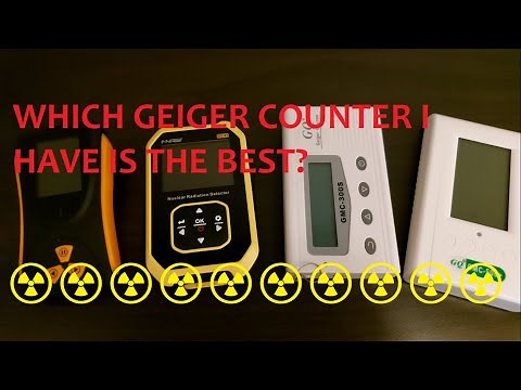 ☢️ Battle of the Geiger Counters! Testing 4 Radiation Detectors Head-to-Head! ☢️