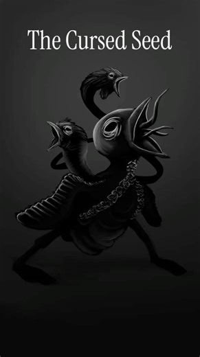 The cursed seed #art #story #analoghorror