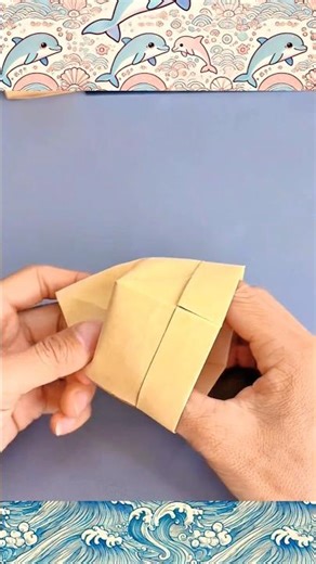 💯 Large easy origami box! 💯 🔥 #short