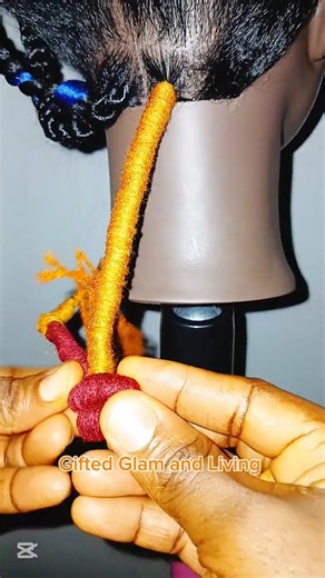 This African Threading Looked Basic at First… Then WOW 👀✨ #HairTutorial #braiding #africanfashion