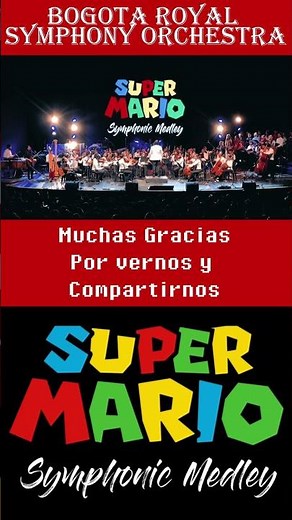 El final más triunfal de Nintendo 🌌 Mario Galaxy Sinfónico 🎻 #mario #nintendo #supermario
