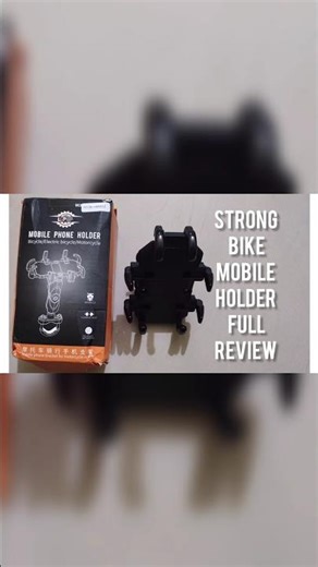 Strong Bike Mobile Holder 💪 Full Review | Worth Buying? #shorts #shortsfeed #bike #accessories #yt