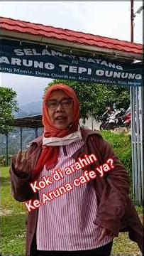 Looking for Teblongan Coffee❗Google directed me to Aruna cafe Gunung Menir #shorts #shortvideo