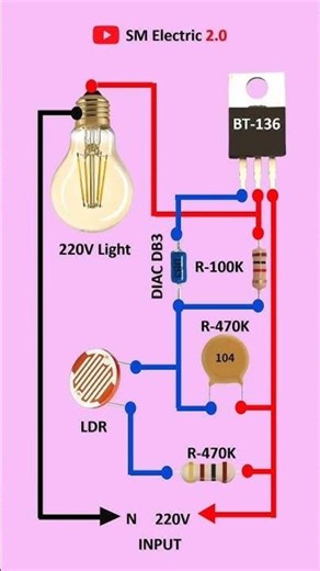 5 Trick Amazing On Off Light LDR⚡ #diyprojects