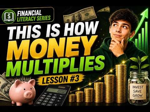 Compound Interest Explained | Simple vs Compound Interest for Beginner | Financial Literacy Lesson 3
