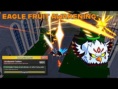 How to UNLOCK EAGLE FRUIT AWAKENING in Blox Fruits