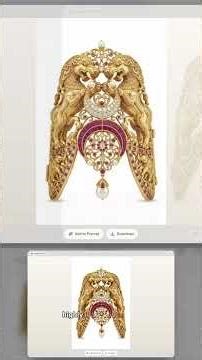 AI Made 3D Jewelry Model in 60 Seconds 🤯💍