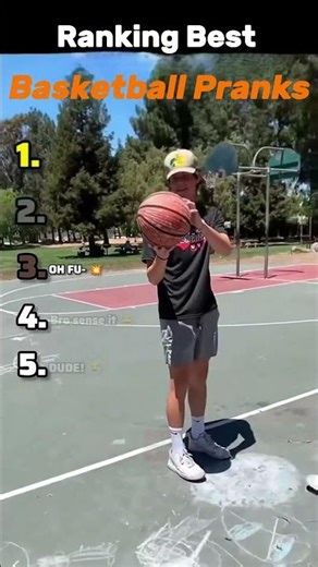 Exploding Basketball Prank