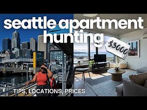 SEATTLE APARTMENT HUNTING | touring 10 units in downtown seattle ft/ rent prices, budget, & tips