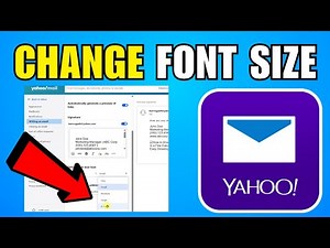 How To Change Font Size In Yahoo Mail (2026) (Complete Guide)