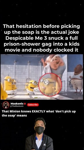 Despicable Me 3 The Hidden Prison-Shower Gag