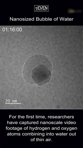 World's 'Smallest Nano-sized Bubbles' Of Water For The First Time Ever