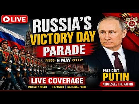Russia Victory Day Parade 2026 LIVE:Military Parade in Moscow's Red Square | Vladimir Putin | Moscow
