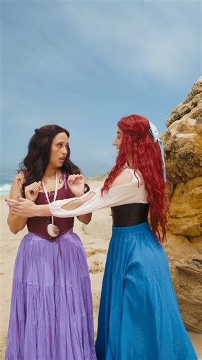 Cosplay inspired by Disney's the Little Mermaid Disney’s the Little Mermaid 🧜‍♀️ “In Disney’s beguiling animated romp, rebellious 16-year-old mermaid Ariel (Ron Clements) is fascinated with life on land. On one of her visits to the surface, which are forbidden by her controlling father, King Triton, she falls for a human prince.” #disney #disneyprincess #disneycosplay #disneycreators #cosplay #mermaid #partofyourworld #ariel #arielcosplay #littlemermaid #thelittlemermaid #disneyvillian #ursula 