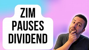 Why Did ZIM Stock Pause the Dividend? | The Motley Fool
