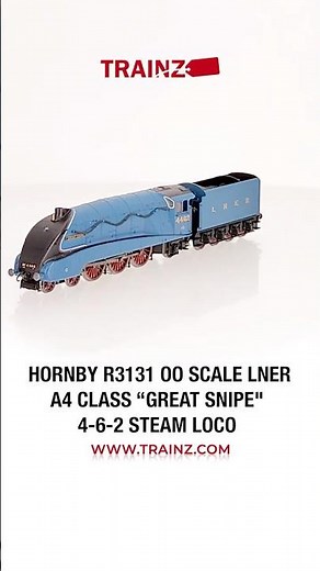 Hornby R3131 OO Scale LNER A4 Class "Great Snipe" 4-6-2 Steam Loco & Tender