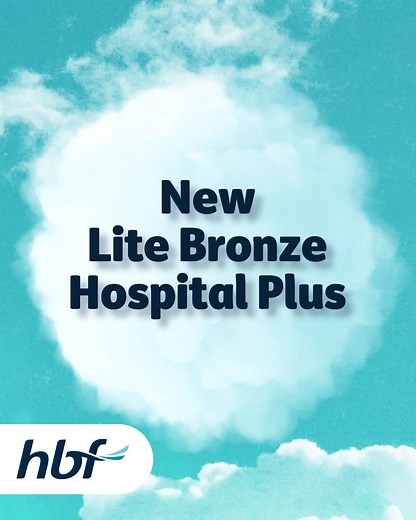 Affordable health cover? That’s doable with HBF’s new Lite Bronze Hospital Plus. 🌟 Get a quote today. | HBF