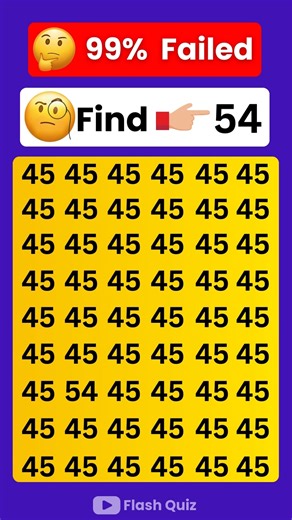 🚨 Find the Odd Number Fast! Only Smart Eyes Can Catch It 👁️ #shorts #quiz #maths