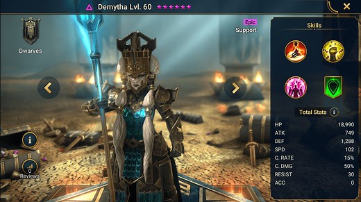 Demytha - HellHades - Raid Shadow Legends