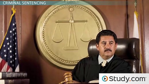 Traditional & Alternative Criminal Sentencing Options