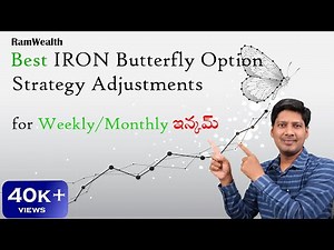 Best IRON Butterfly Option Strategy Adjustments in Telugu | for Weekly/Monthly Income