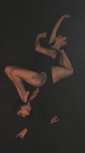 Ballerinas on the floor, top full shot - Free Stock Video