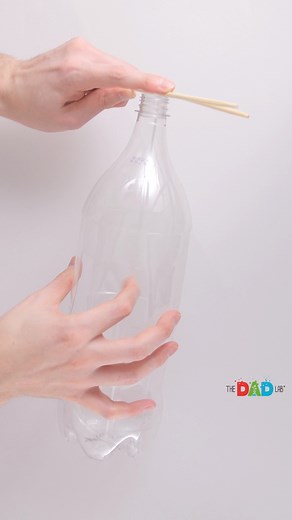 30K views · 56 reactions | Can you play music with a plastic bottle? Yes, you can and here is how! #diycrafts #kidsactivities #TheDadLab | TheDadLab | Facebook