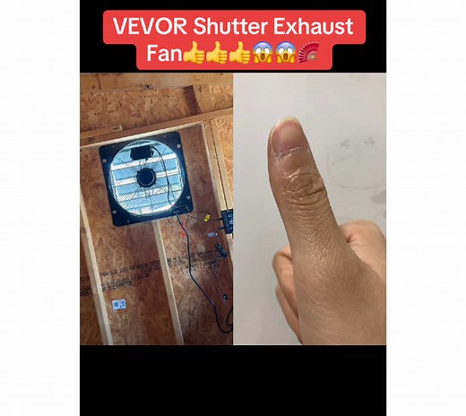 VEVOR Shutter Exhaust Fans Overview and Features