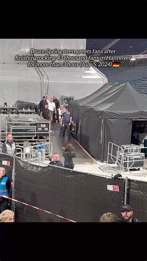 God bless this 74 year old man 👏. For the first time Bruce played this song ''Into the Fire" on the 2023/2024 tour which was taken from The Rising Album 🤝 At Heinz von Arena, Germany (July 5, 2024) 🇩🇪 🎥 : Carsteb Schmidt | E Street Nation