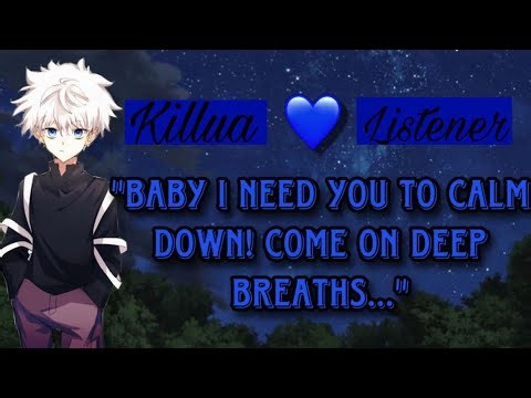 Killua comforts you from nightmare || Killua x Listener || -Sleep aid- [Rain and thunder noise]