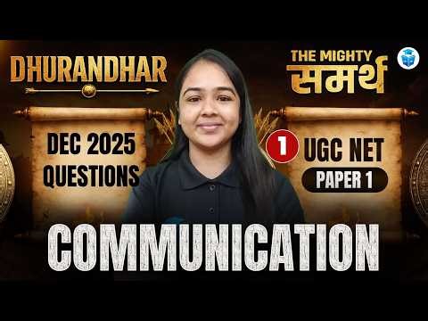 UGC NET Paper 1 Communication 2026 | Dec 2025 Important Questions & Concepts | JRFAdda