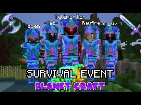 Teleportor’s Survival Event Manhunt All POVs (Planetcraft)