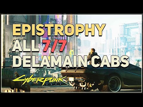 Epistrophy All 7 Delamain Cabs Cyberpunk 2077