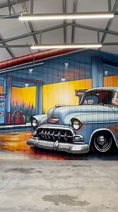Don’t do it! #50’s #chevy #pickuptruck #mural Dairy-O | Abstract Dissent