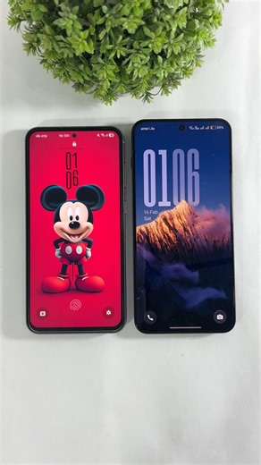 One UI 8.5 or OxygenOS 16 Lock Screen ? #oneplus #samsung #oneui8 #oneui #oxygenos16 #oxygenos