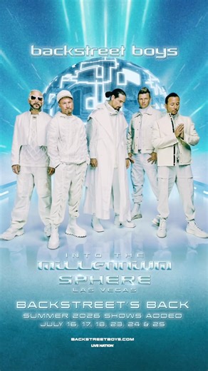 We just announced 6 more “Into The Millennium” shows this summer! #shorts #backstreetboys
