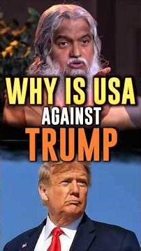WHY IS USA ATTACKING DONALD TRUMP? || #sadhusundarselvaraj #shorts