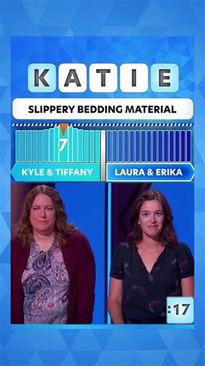 Can they tug the flag over in time? | #TugofWords hosted by #SamanthaHarris on #GameShowNetwork!