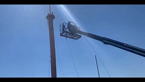 Scared of heights? Take it like a champ, just like Grace and Ginny did while shooting for #FallMovie. Get your tickets NOW! 🎟️bit.ly/TGV-Fall | TGV Cinemas