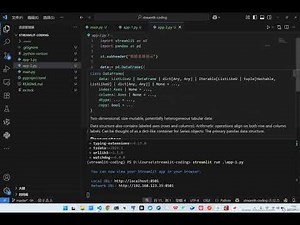 14-2 Streamlit-helloworld~14-3 Streamlit-表格-图表组件【从0到1，LangChain+RAG全链路实战AI知识库】