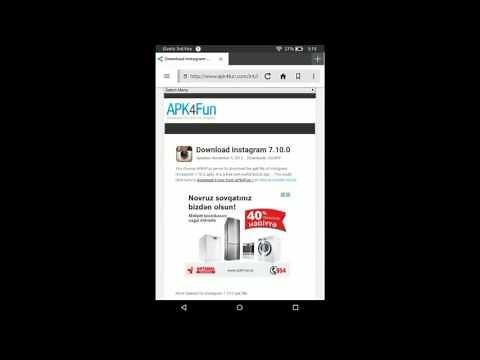 Install Instagram on Amazon Fire tablet
